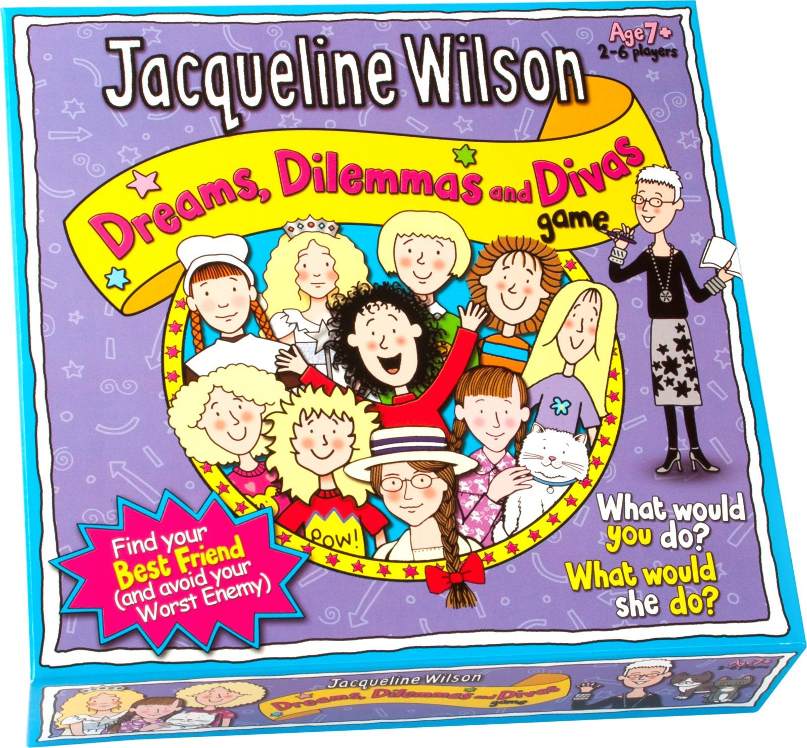 Paul Lamond Games Gra planszowa Jacqueline Wilson - Dreams, dilemas and divas