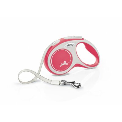 FLEXI New Comfort, taśma 5m, rozm. S do 15kg, czerwona