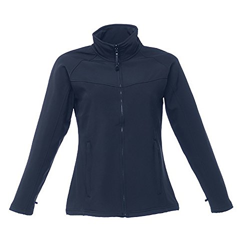 Regatta Damska kurtka z długim rękawem Uproar Soft Shell Plain Golf, niebieska (granatowa), 22 TRA645 08122L-081