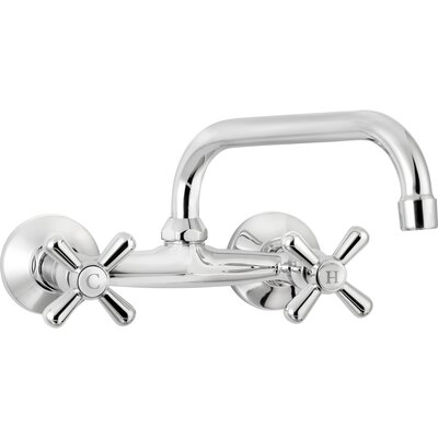 Deante Bateria BOS 050D SYMETRIO CHROM UMYWALKOWA ŚCIENNA