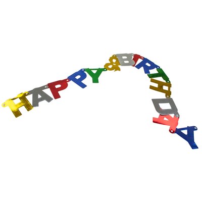 Fackelmann Girlanda Happy Birthday 50120