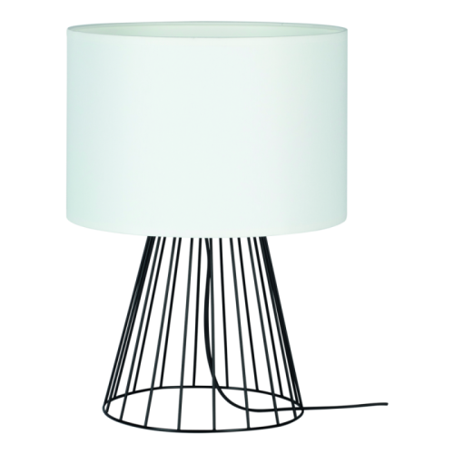 Britop Lampa stołowa Valene z kloszem tekstylnym, 44 cm