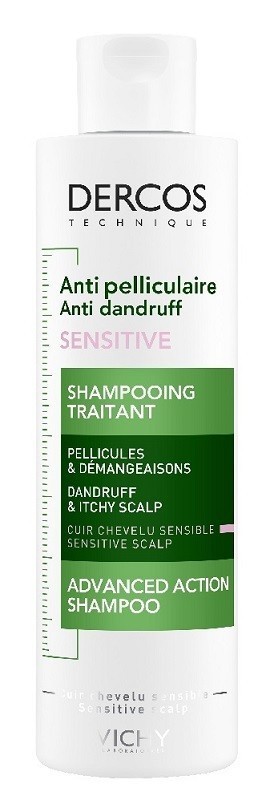 Vichy Dercos Anti-Dandruff kojący szampon do wrażliwej skóry głowy przeciw łupieżowi Anti-Dandruff Treatment Shampoo) 200 ml