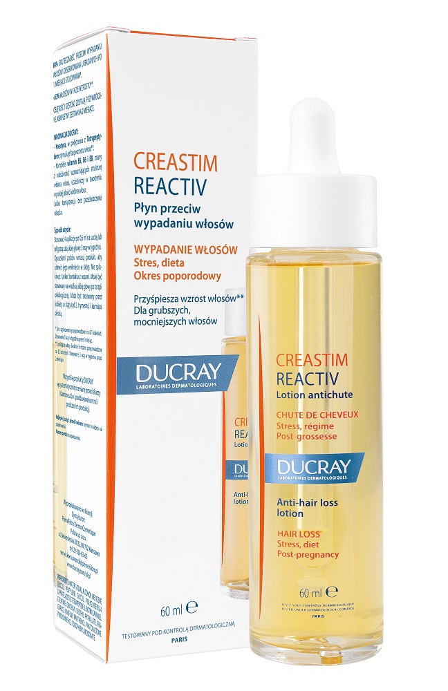 Ducray PIERRE FABRE Creastim płyn przeciw wypadaniu włosów 2x 30ml