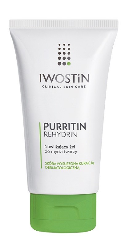 Nepentes Iwostin purritin rehydrin nawilżający żel do mycia twarzy 150 ml