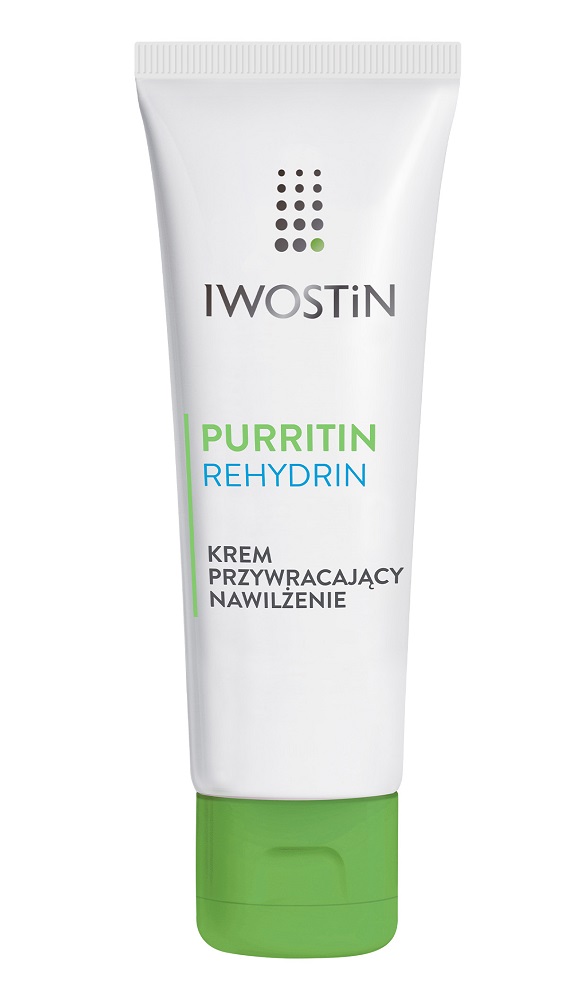 Iwostin Sanofi Aventis Purritin Rehydrin Krem przywracający nawilżenie 40ml