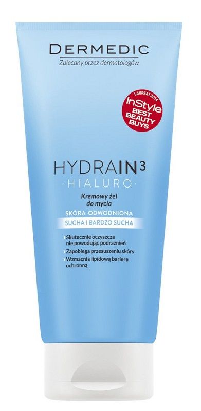 Dermedic HYDRAIN 3 HIALURO kremowy żel do mycia 200ml