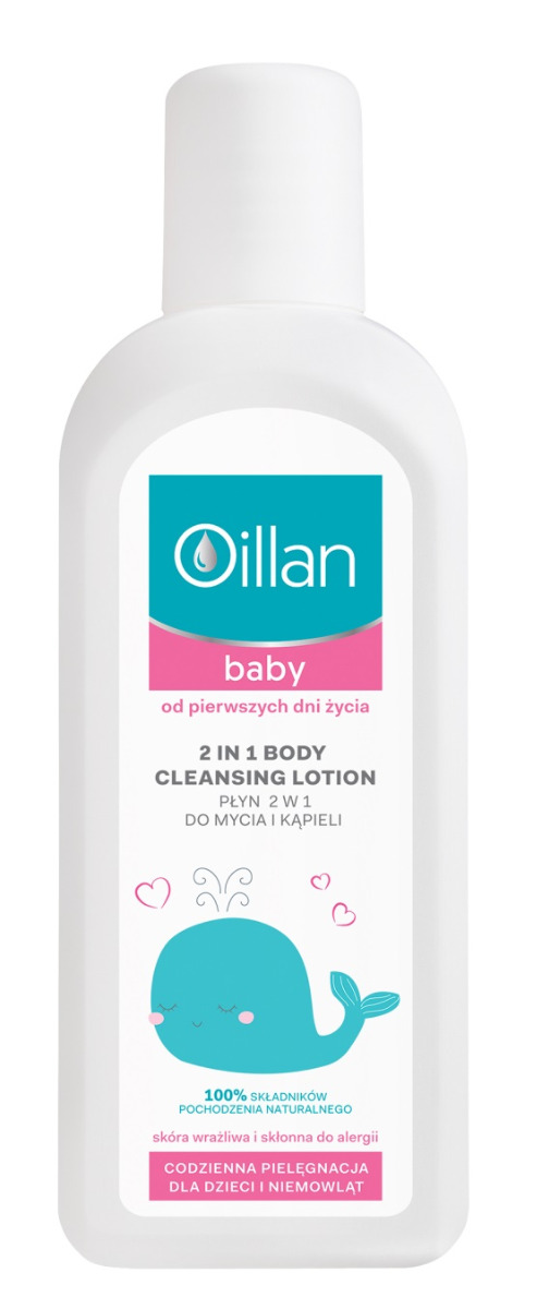 Oillan Baby Płyn do mycia i kąpieli 2w1 400ml