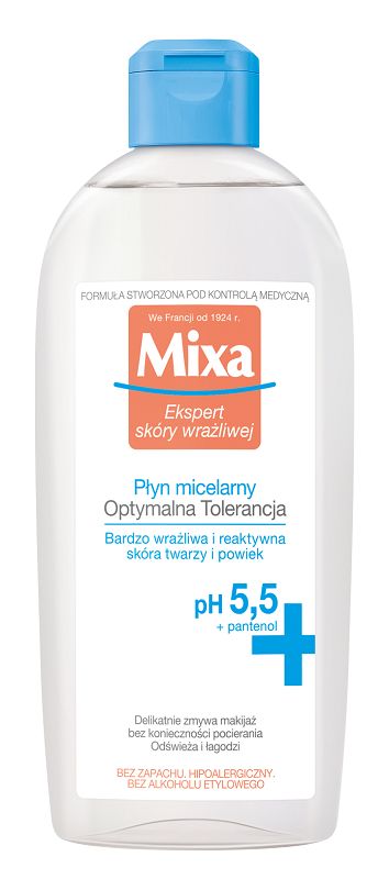 Mixa Płyn micelarny Optymalna tolerancja 400ml