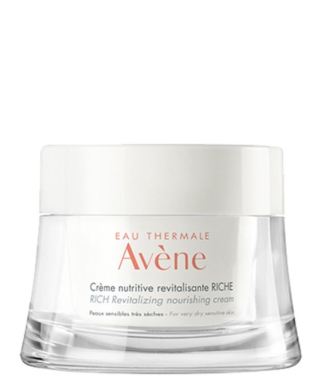 AVENE Avene odżywczy krem rewitalizujący do skóry wrażliwej bardzo suchej Les Essentiels bogata konsystencja 50 ml