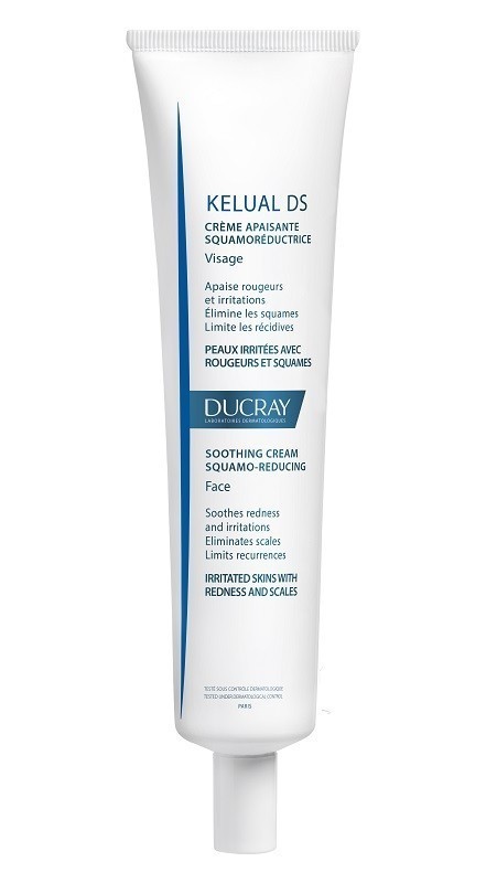 DUCRAY Ducray Kelual DS krem kojący redukujący łuszczenie się naskórka do twarzy 40 ml
