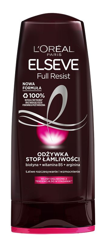 Loreal Elseve Arginine Resist X3 wzmacniająca Odżywka do włosów 200ml