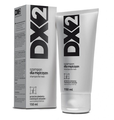 Aflofarm DX2 Szampon przeciw siwieniu ciemnych włosów 150ml