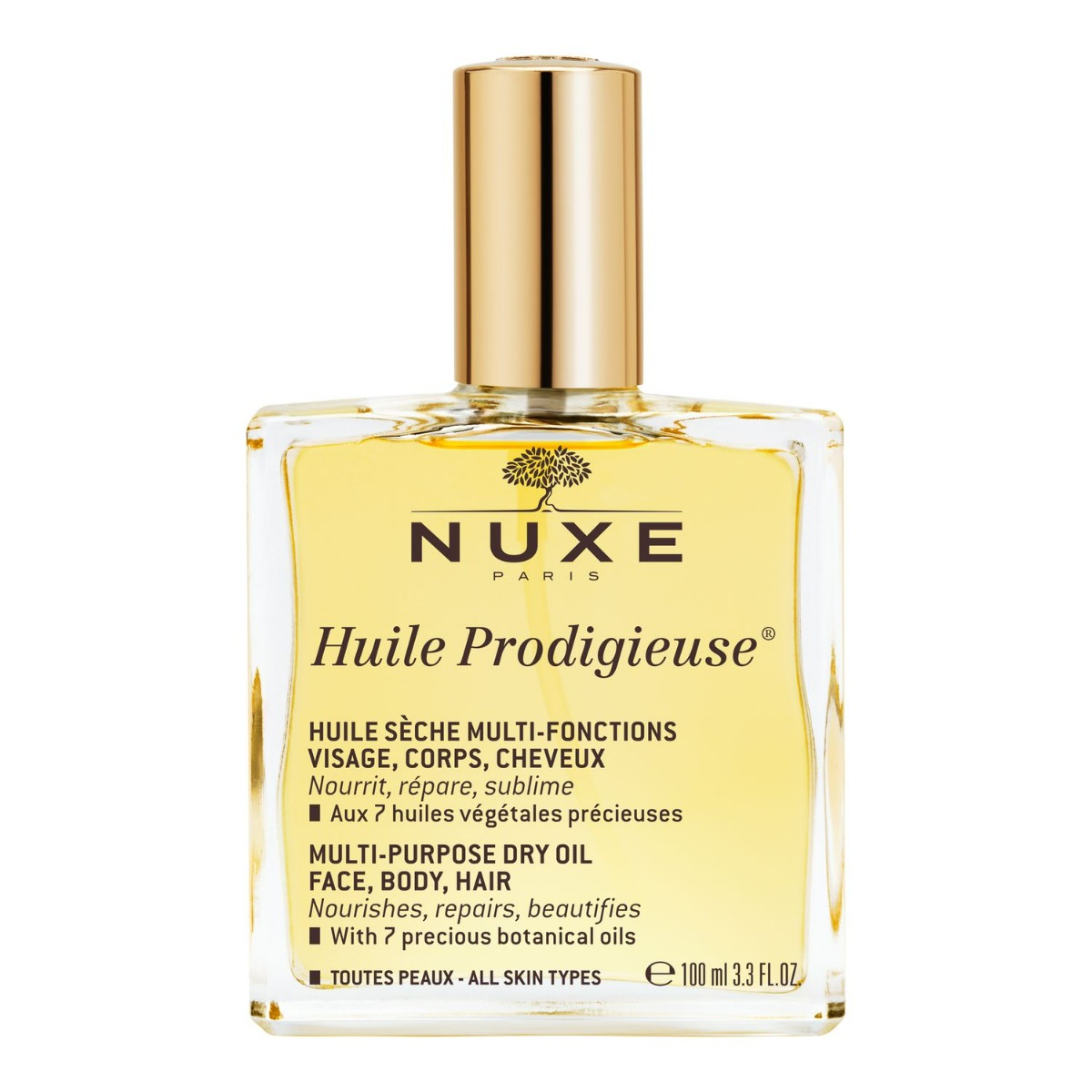 Nuxe Nuxe Huile Prodigieuse suchy olejek do pielęgnacji twarzy, ciała i włosów 100 ml [Nowa formuła] 7068717