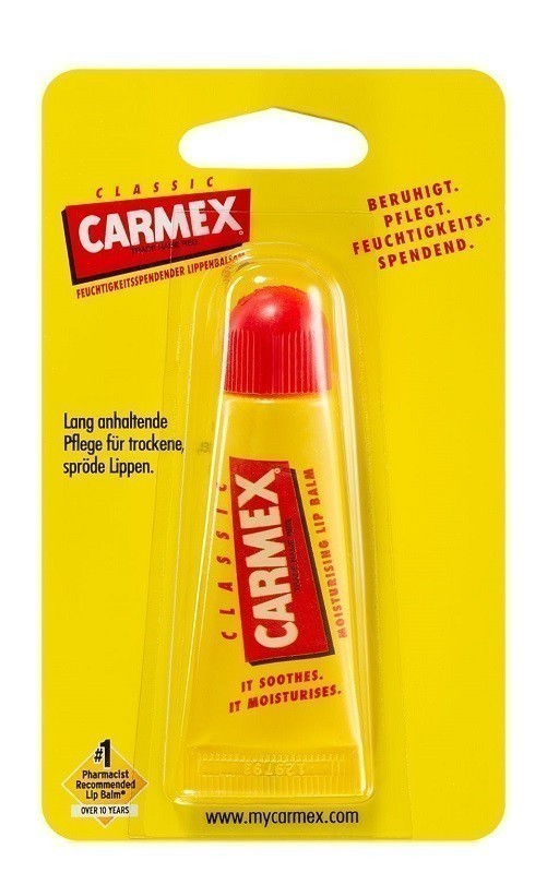 Carmex Nawilżający balsam do ust w tubce klasyczny 10g