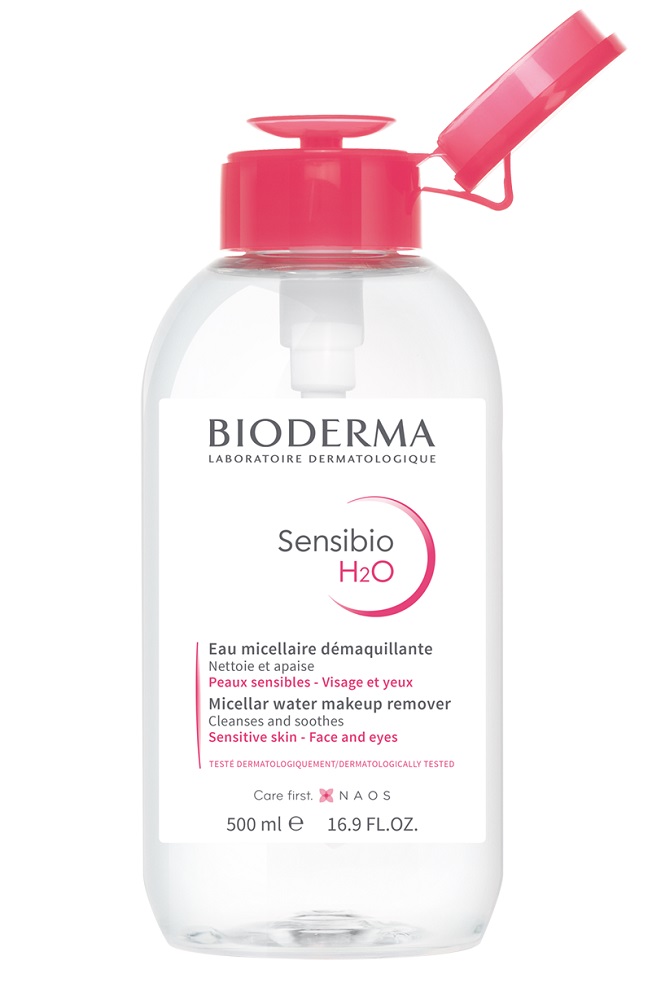 Bioderma Sensibio H2O płyn micelarny do skóry wrażliwej z dozownikiem 500 ml