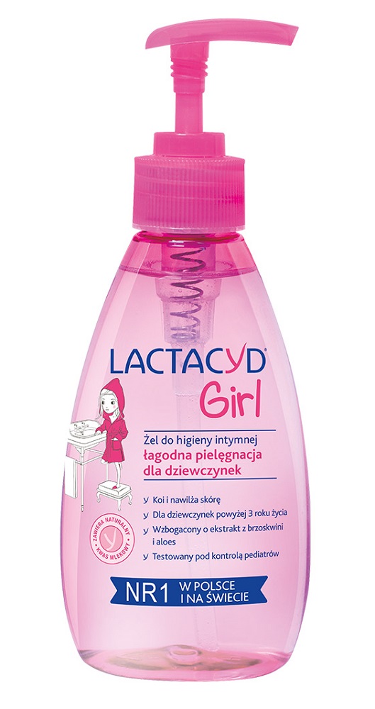 GlaxoSmithKline Lactacyd Girl emulsja do higieny intymnej 200ml