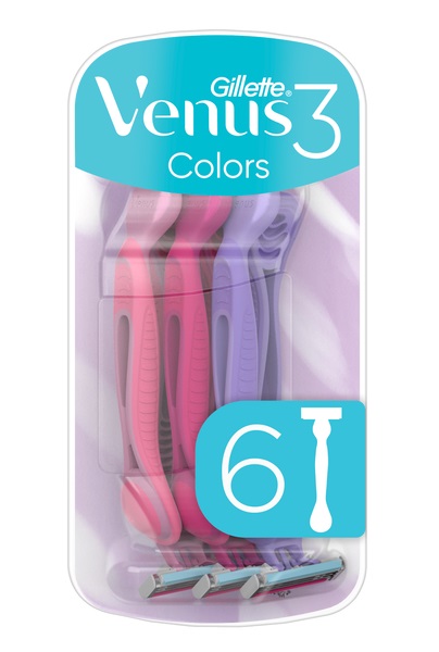 Gillette PROCTER & GAMBLE Jednorazowe maszynki do golenia Simply Venus 3 Plus (6 sztuk)