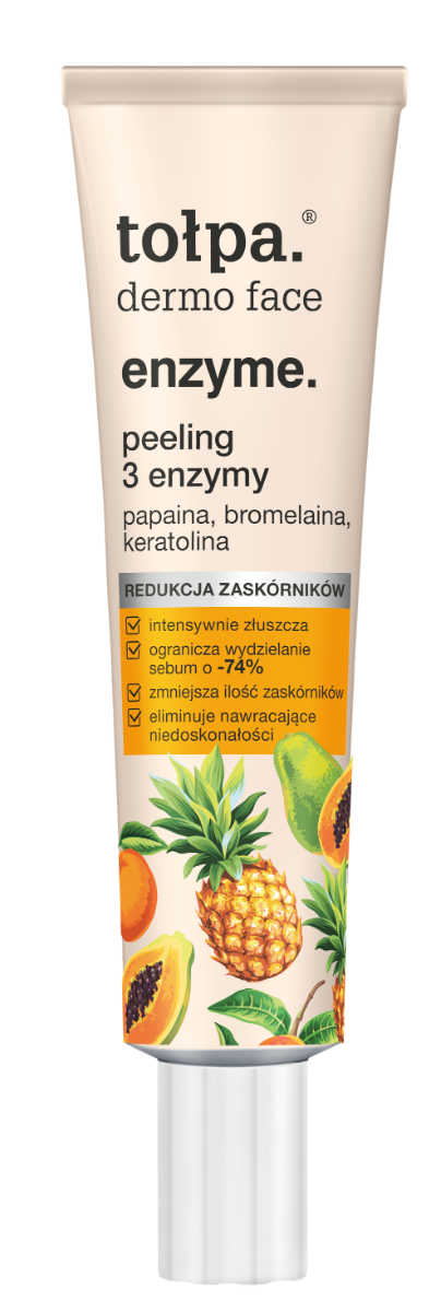 Tołpa dermo face sebio, peeling 3 enzymy, 40 ml