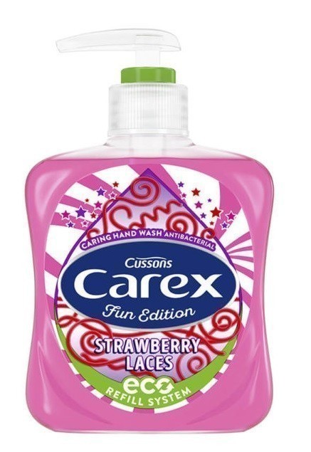 CAREX Mydło w płynie Strawberry truskawka 250ml