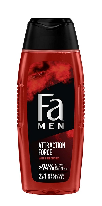 Fa Schwarzkopf Żel pod prysznic Men Attraction Force 400 ml