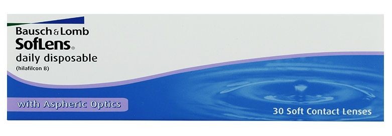 Bausch & Lomb SofLens daily disposable 30 szt. Soczewki jednodniowe (-0.25 dpt & BC 8.6)
