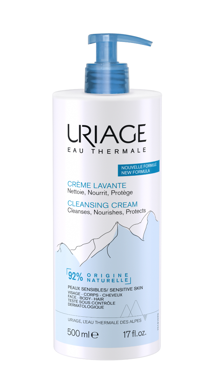 BIO-PROFIL Uriage Creme Lavante krem do mycia twarzy i ciała 1000 ml