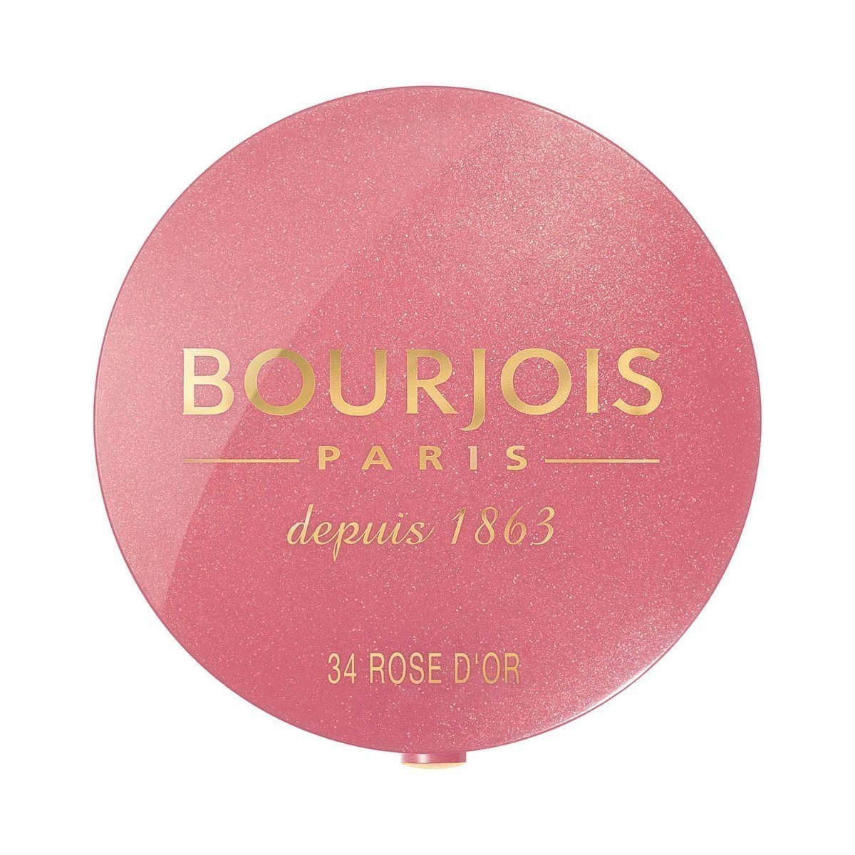 Zdjęcia - Pędzel / gąbka do makijażu Bourjois Pastel Joues Rose D'Or 34 - róż do policzków 2,5g 