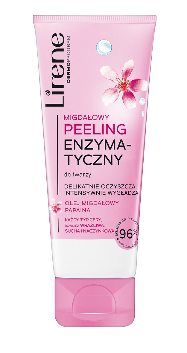 Dr Irena Eris Migdałowy peeling enzymatyczny do twarzy z papainą - 75ml LIRPDZ75