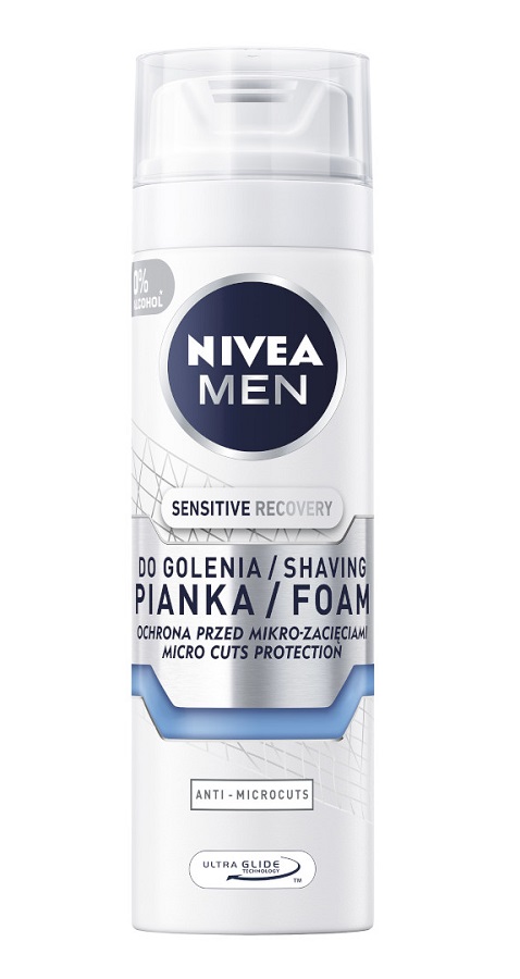 Nivea For Men ŁAGODZĄCA PIANKA DO GOLENIA SENSITIVE RECOVERY 200 ML 88562