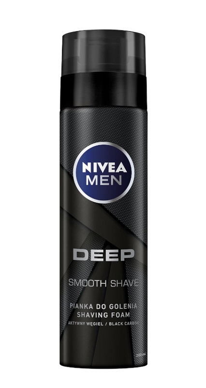 Nivea Men Deep Pianka do golenia Smooth Shave 200 ml