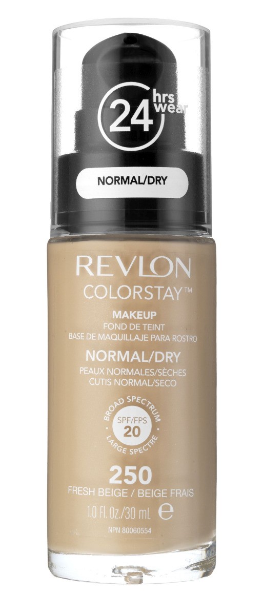 Revlon COLO rstay Makeup for Normal/Dry Skin Fresh Beige 250, 1er Pack (1 X 30 G) COSREV367