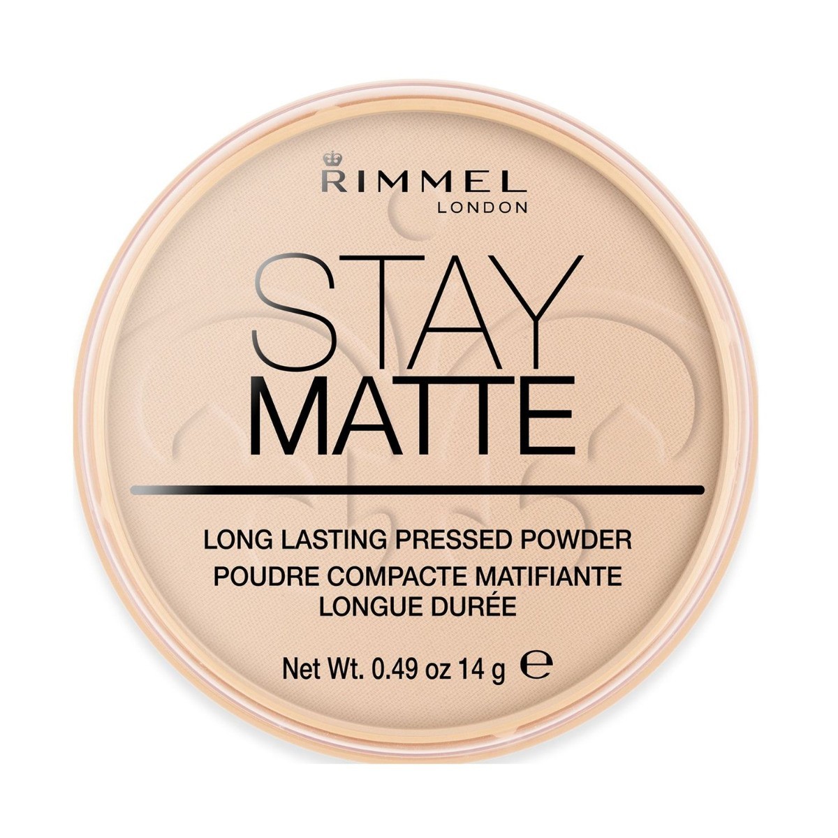 Rimmel Rimmel Long Lasting Pressed Powder Stay Matte Puder Do Twarzy Matujący 003 Peach Glow 14g