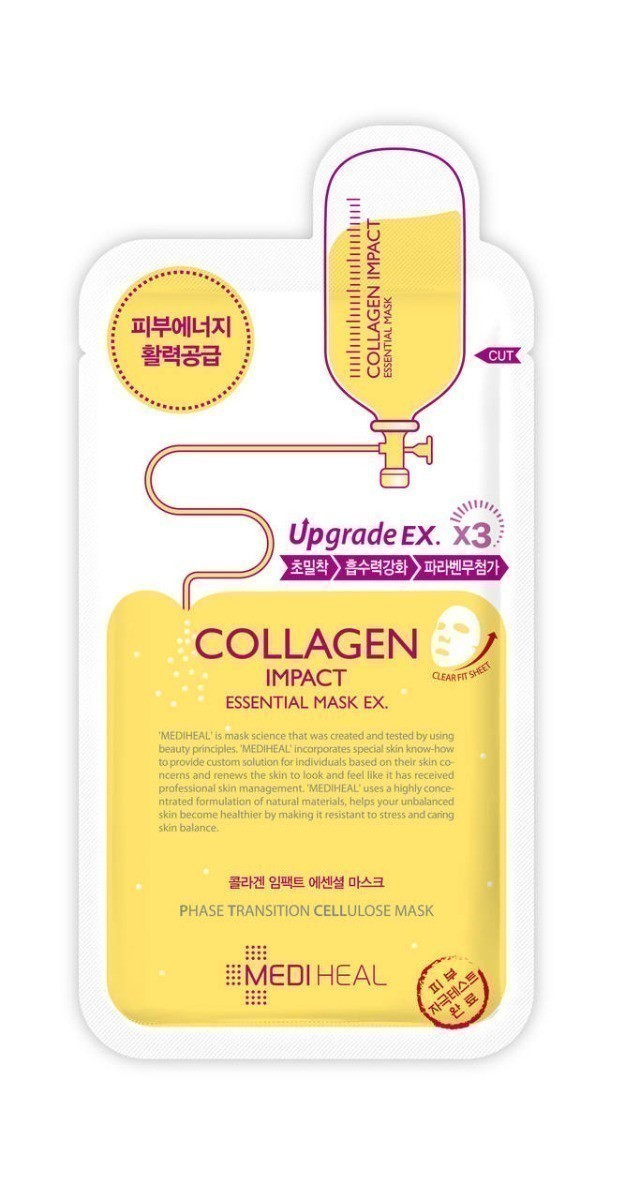 Mediheal Collagen Impact Essential Mask EX 24 ml Kolagenowa maska do twarzy Mediheal