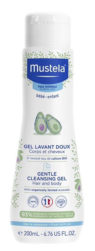 Mustela Bebe Enfant żel delikatny do mycia włosów i ciała 200 ml 7066802