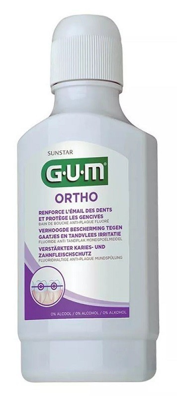 Sunstar EUROPE S.A GUM Ortho Płyn do płukania jamy ustnej 300 ml 9073353