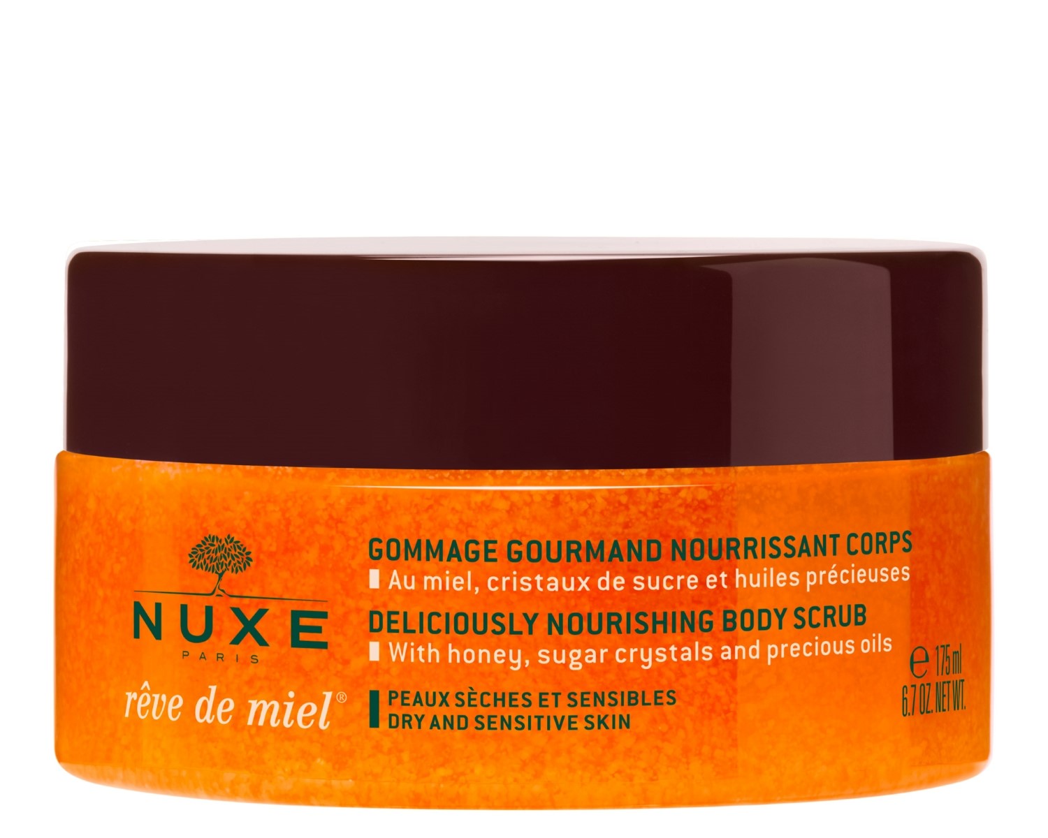 Nuxe Reve de Miel Deliciously Body Scrub peeling do ciała 175 ml dla kobiet