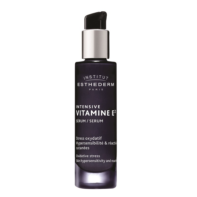 INSTITUT ESTHEDERM Institut Esthederm Intensive Vitamine E zaawansowane serum z witaminą E o działaniu łagodzącym zaczerwienienia do skóry wrażliwej i naczynkowej 30 ml