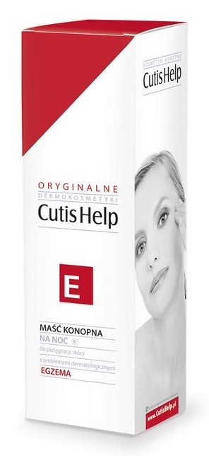 PARENTERAL A.S. PARENTERAL A.S CutisHelp E maść konopna na noc do pielęgnacji skóry z egzemą 100 ml