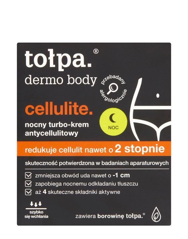 Tołpa TORF CORPORATION dermo body nocny turbo-krem antycellulitowy 250 ml