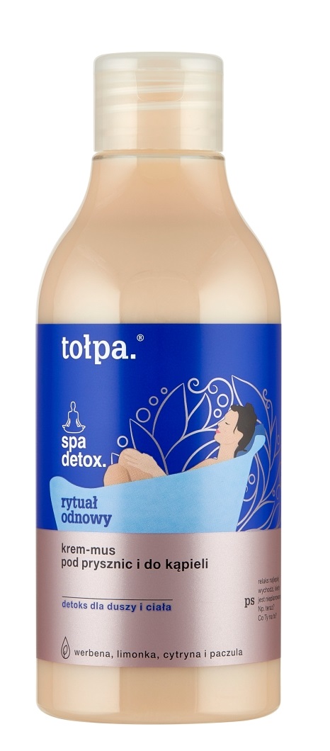 Tołpa SPA DETOX DOBRA ENERGIA Krem-mus pod prysznic 300 ml