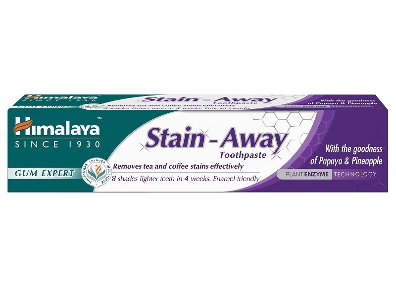 L'BIOTICA HIMALAYA STAIN-AWAY Pasta do zębów przeciw przebarwieniom 75 ml 7072445