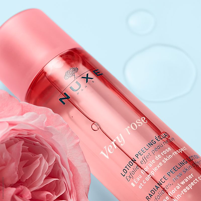 Nuxe Very Rose rozjaśniający peeling do wszystkich rodzajów skóry 150 ml