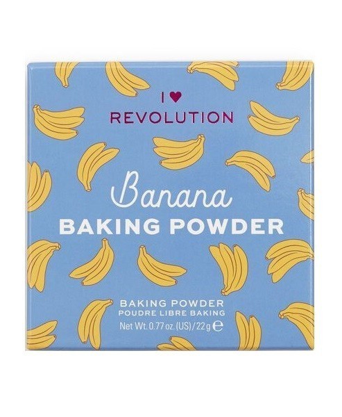 REVOLUTION MAKE UP IHR*Puder Loose Baking Powder Banana& 736271