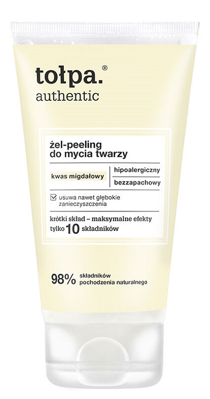 TORF CORPORATION Tołpa Authentic żel-peeling do mycia twarzy 150 ml