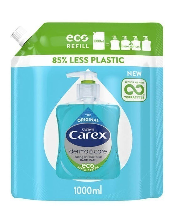 Cussons Carex Oryginal mydło w płynie opakowanie uzupełniające 1000 ml