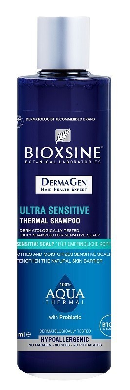 BIOTA LABORATORIES Bioxsine Dermagen Aqua Thermal Ultra Sensitive szampon do skóry wrażliwej 300 ml