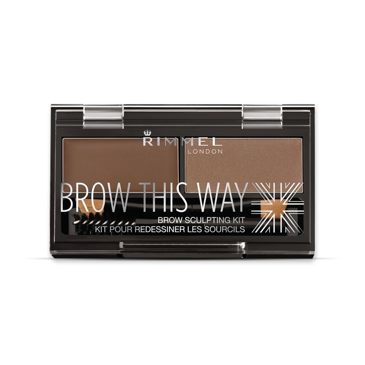 RIMMEL Brow This Way Zestaw do Brwi 002 Medium Brown RIM-5037