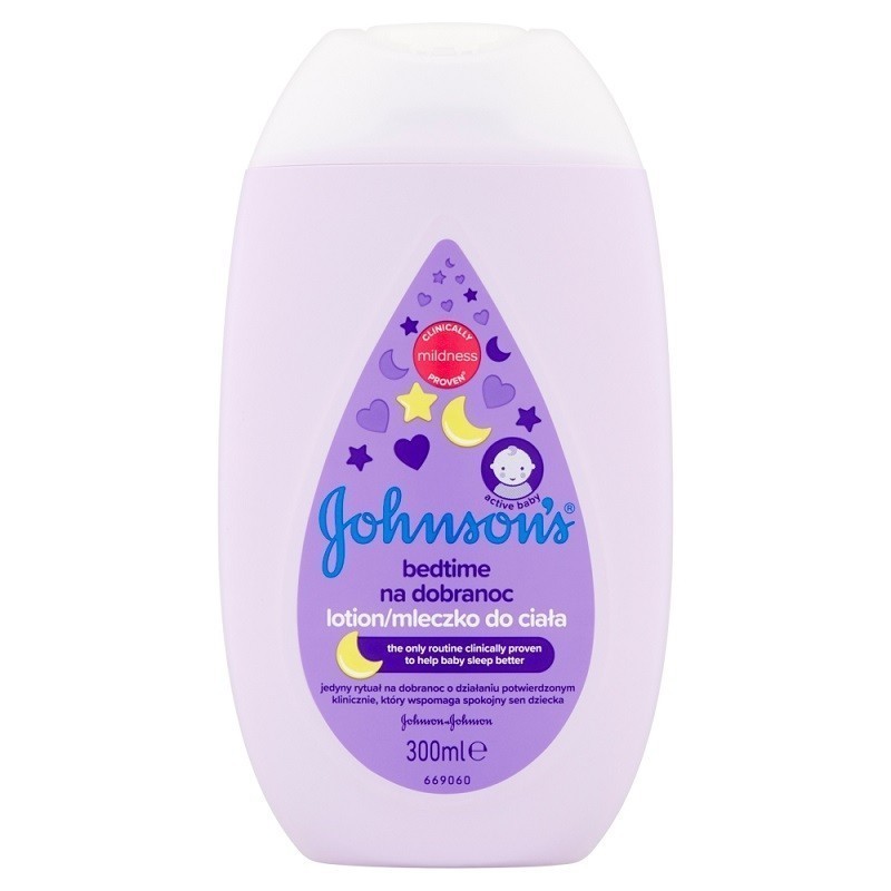 Johnson&Johnson Baby BABY Bedtime Mleczko do ciała na dobranoc 300 ml