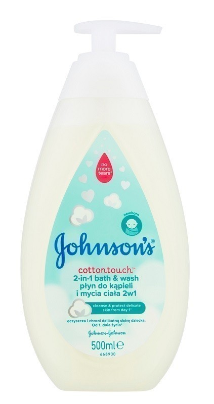Johnson&Johnson Baby BABY Cottontouch Płyn do kąpieli i mycia ciała 2w1 500 ml